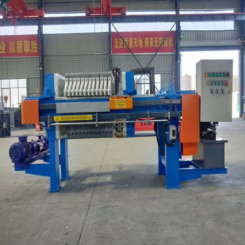 隔膜板框壓濾機(jī)(圖1)